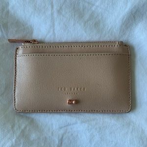 BLUSH AND ROSE GOLD CARD HOLDER